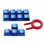 Blue Metal Keycap