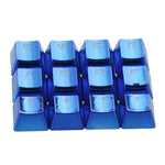 Blue Metal Keycap