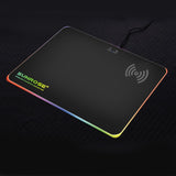 Wireless Charger & RGB LED Gaming MousePad